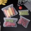 Túi Zip,Túi Zip Silicon Đựng Thực Phẩm,Túi Zipper,Túi Zip Silicon Có Thể Tái Sử Dụng Đa Năng Tiện Dụng Và An Toàn. 