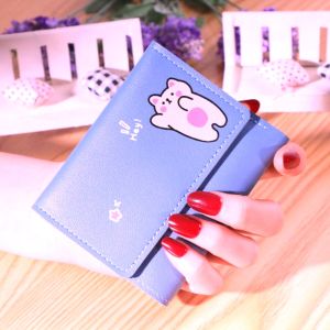 Dompet Wanita LIPAT Cantik Hey Cat Women Wallet Murah / Dompet MINI LUCU