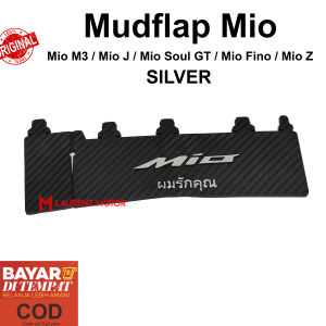 Mudflap Mio M3 Z Soul GT Fino S Mud Flap Penahan Lumpur Yamaha Mio Variasi Model Karbon