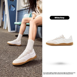 Qiaodan  T-Toe Wave German Trainer Thin-Soled Sports Skate Women Shoes Retro Casual QXL052252502R