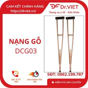 Nạng gỗ DCG03 - Đức Cường