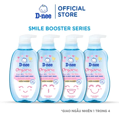 Sữa tắm gội D-nee cho trẻ sơ sinh dưới 3 tuổi giúp da mịn tóc mượt 380ml - 4 Hương thơm