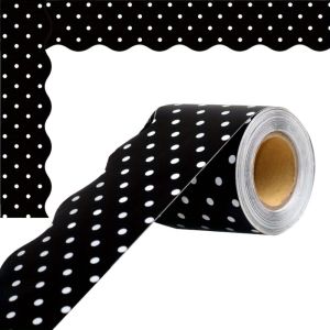 X SHOW DIY Poster Border Stickers Waterproof Colored Wall Decoration  Black Board Decorative Stickers for Classroom Board Home Party