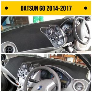 BELI 1 DAPAT 4 | Cover Dashboard Mobil DATSUN GO / GO PLUS PANCA 2014-2017 Pelindung Dasbor - Alas Taplak Dasbord aksesoris interior Hiasan dalam mobil - karpet pelindung panas dasbord dari sinar matahari bahan Premium
