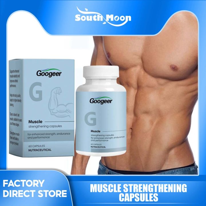 Strong Capsules Muscle Strengthening Capsules Optimize Body Protein Synthesis Support ...