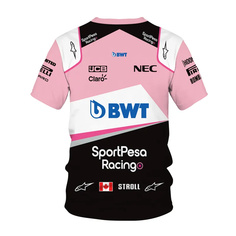 2022 New F1 T-Shirt Official Hot Sale Formula One Alpine F1 Team