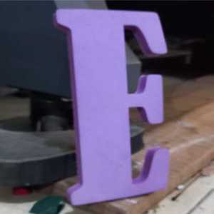 Huruf Spon Ati Tebal 1CM Tinggi 30cm Bahan Lembut Dan Elastis