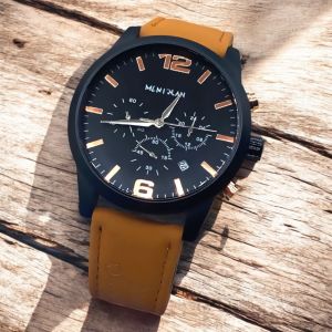 JAM TANGAN Pria 2025 Chronograph hitam