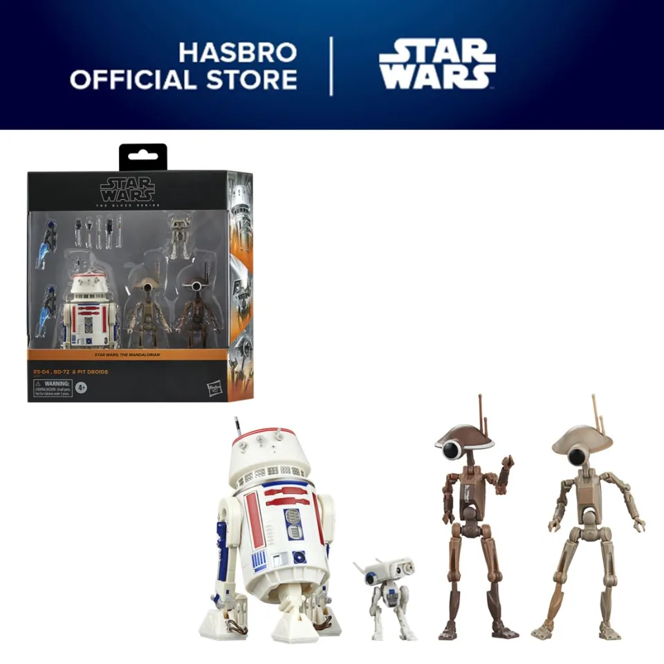Star Wars The Black Series R5-D4, BD-72 & Pit Droids, Star Wars