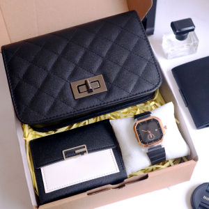 Kado Gift Box Hadiah Hampers Ulang Tahun Cewek Tas Wanita Dompet Jam Tangan Exclusive