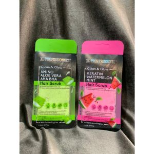 xl profesionalclean&glow keratin HAIR SCRUBwatermelon mint 30ml