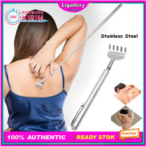 [Ready Stok] 1Pcs Alat Penggaruk Punggung Gatal Alat Garuk Badan Gatal Stainless Steel Scratch Scratching Itch Back