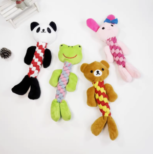 Auskie PlayPal Rope Tug Pet Toy Dog Chew Toy Cat Toy- Combo (All 4)