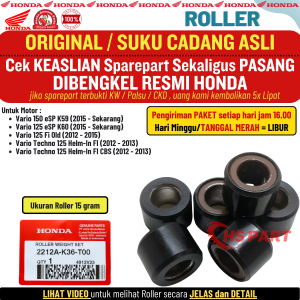 Roller Vario 125 150 Fi Old New Led Ori Original Asli AHM Honda 100%