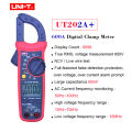 UNI-T  UT202A+  400-600A digital Clamp meter แคล้มป์มิเตอร์,AC/DC Voltage Current Meter,Clamp Multimeter แคลมป์มิเตอร์. 