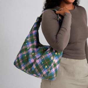 Plaid Underarm Bag Large Capacity Nylon Minimalist Tote Bags for Woman Shoulder Bag Fashionable Purse and Handbags Deisgner Bag2026