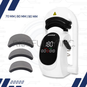Rsiefully 3-in-1 Automatic Cap Press Machine for 70/80/90mm Caps - High-Quality Office & School Supplies