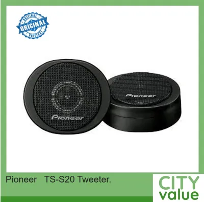 Pioneer TS-S20 Tweeter. 20mm. 200W Maximum Music Power. 50W RMS. Local SG Stock.