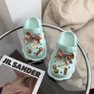 รองเท้าเเฟชั่นเเบบสวมงานยางล้วนรองเท้าก้อนเมฆรุ่น 2308-C