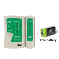 Network Cable Tester RJ45 RJ11 RJ12 CAT5 UTP LAN Cable Tester Detector Remote Test Tools Networking Free Battery. 