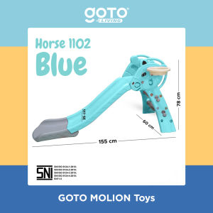Goto Molion Kuda Kudaan Jungkat Jungkit Rocking Horse Mainan Anak 3in1