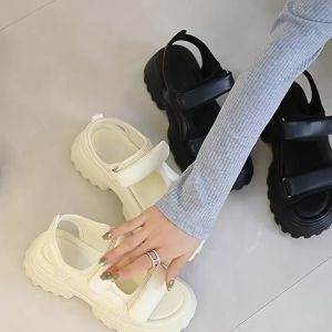 New Style Casual Sports Student Style Velcro Platform Platform Sandals Women S223㏇X0414