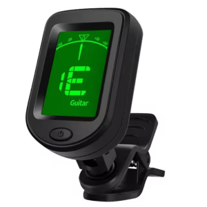 Guitar Bass Tuner Afinador Mini LCD Clip-on 360 Degree Rotatable Clip Tuner for Chromatic Guitar Bass Violin Ukulele