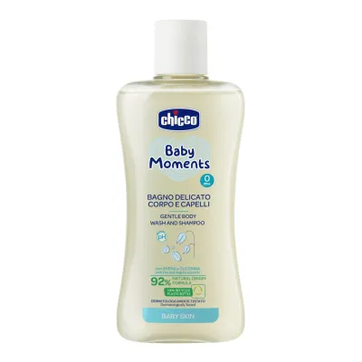 Chicco Baby Moments Gentle Body and Shampoo 200ml/ 500ml