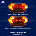 Stoplamp Running Text Animasi Mio Sporty Lampu Rem LED Yamaha Mio. 