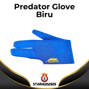 TY Deluxe Pool Glove - Black - Sarung Tangan Biliar Billiard Gloves TY