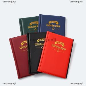 [COD] tunyunguoji 120 Gram Coins Artificial PU Leather For Collector Gifts Multi-kinetic Coin Collection PVC Film Collection Book