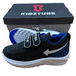 Sepatu Sekolah Anak Laki Laki Sepatu Warna Hitam Murah Tali Perekat Rekat Kecil Tanggung Umur 6-10 Tahun PAUD TK SD SMP SMA Kelas 1 2 3 4 5 6 7 8 9 0-KIDZTUBS2005082024