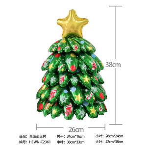 Inflatable Decoration Multilayer Safe and Non-toxic Balloon Christmas Tree Multifunction Fashion