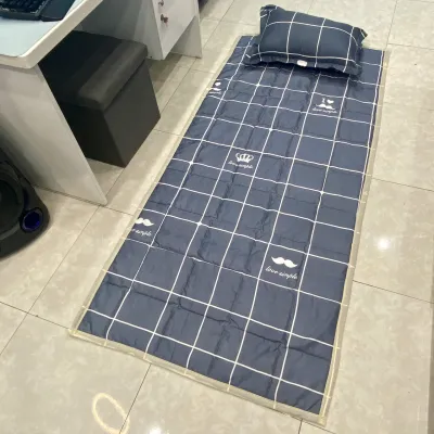 Tấm trải nệm văn phòng gấp gọn size 90x2m topeer mỏng- nệm ngủ văn phòng hàng loại 1 được chọn màu