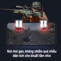 [ Combo ] Bộ phụ kiện chơi game mobile Pubg Free Fire nút bắn Đôi Cánh Thiên Thần 4 ngón và cặp găng tay chơi game chống mồ hôi  thao thác đơn giản, giảm thiểu thao tác thừa với 6 ngón, chống trơn chống trượt khi chơi thời gian dài. 