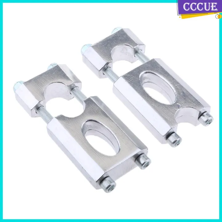 7/8" (22mm) Adjustable Handlebar Clamp Riser – Fits Motorcycles & Dirt Bikes