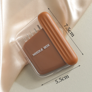 Magnetic needle and thread storage box Portable household storage box High quality Steel needle