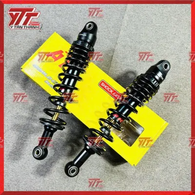 Phuộc sau đen ty vàng cho wave dream kiểu RCB MS01