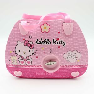 Amazthing Hello Kitty Handbag Jewelry+Music Box with Ballerina Dancer Birthday Christmas Gift 凯蒂猫手提包音乐盒