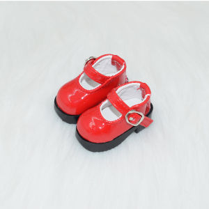 Free Shipping 6-Point BJD Shoes 30CM Articulated Doll Shoes Akagi-Style For Dolls With A Chubby Round Body Leather Shoes 1/6 Scale High Heels