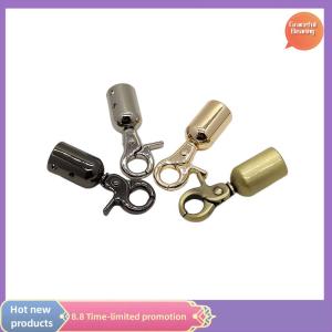 Graceful Bag Straps Connector Hanger Metal Buckles For Bags Tassel Cap Clasp Handbag Strap Stopper Cord Hook Handbag Hardware Accessories