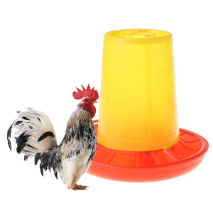 Automatic Poultry Chicken Dispenser Automatic Chicken Feeding Bucket for Small Poultry Chicken Ducks Birds Feeding