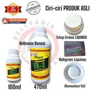 Pupuk Vitamin B1 Liquinox Anti Stress Tanaman Original