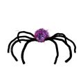 DOIFU Headwear Halloween Black Spider Hairpin Spider Long Leg Halloween Headdress Hair Stage Performance Props Purple Spiders Hair Barrettes Party Supply. 