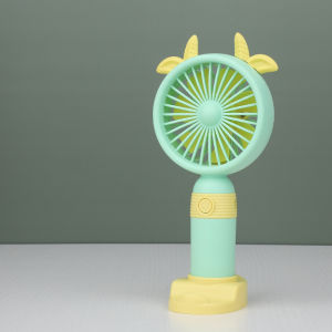 พัดลมไอน้ำพกพา SteamMini-fan พัดลมไอน้ำแบบมือถือ แบบพกพา สีพาสเทล ลายการ์ตูน