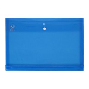 Map Plastik Kancing F4 EAGLEFiles Bening Punggung Data Bag File Transparent Horizontal E 215 H