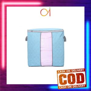 AI-C899 Bamboo Bag Tas Penyimpanan Pakaian Multifungsi Import / Tempat Penyimpanan Bed Cover