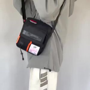 Shoulder Sling Bag For Men On Sale 100% Nylon Waterproof Cross Body Bags Messenger Bag