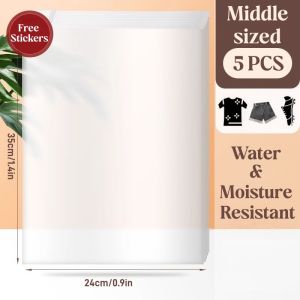 Reusable Sealed Clothing Storage Bag Durable Reusable Organizer Bag Ideal for Closet Organization and Travel Essentials