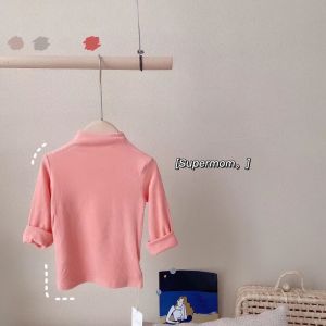 áo giữ nhiệt cổ lọ cho bé trai bé gái áo thun dài tay cho bé chất cotton co dãn Hàn Quốc mẫu mới 2022